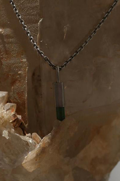Parts of Four green amulet necklace T-701-DA+GTO PPOF41